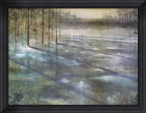 Framed Water Trees Print