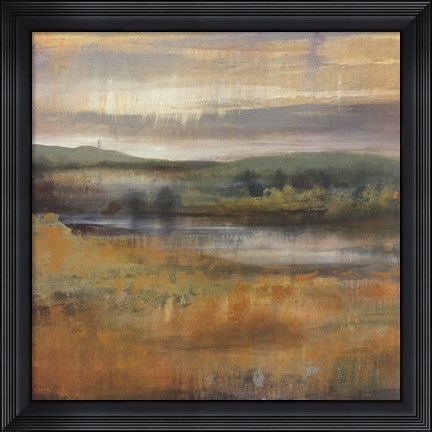 Framed Fjord II Print