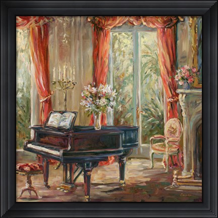 Framed Music Room I Print