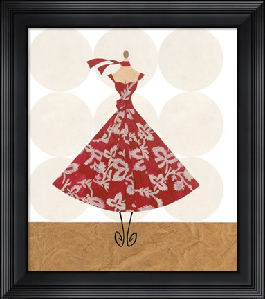 Framed Allure Of Couture Print