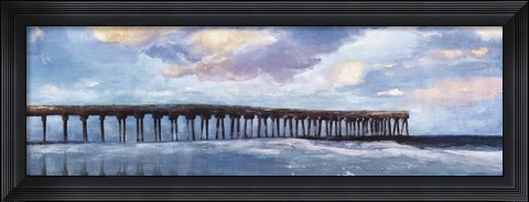 Framed Coastal Hush III Print