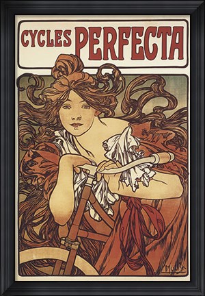 Framed Cycles Perfecta Print