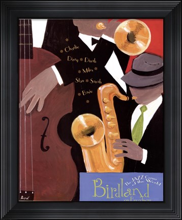 Framed Birdland Print