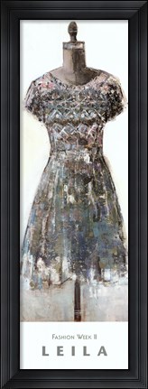 Framed Fashion Week II Print