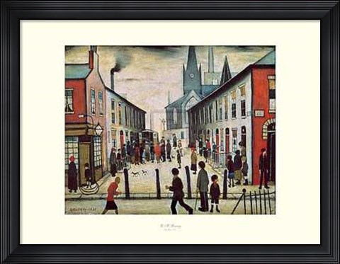 Framed Fever Van Print