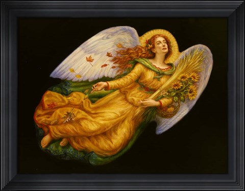 Framed Angels 4 Print