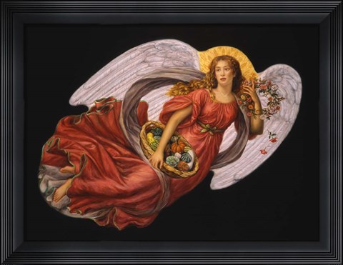 Framed Angel 6 Print