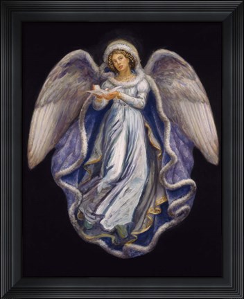 Framed Angel 7 Print