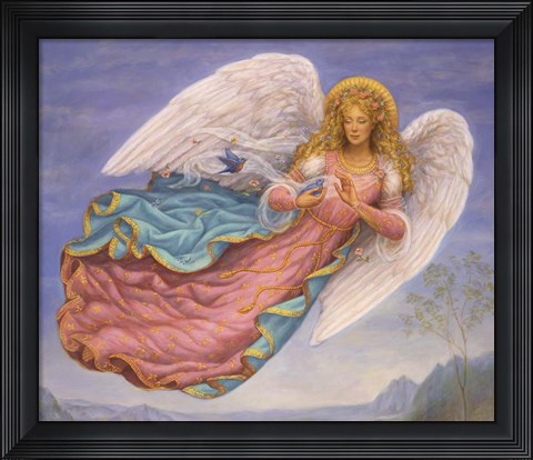 Framed Angel 8 Print