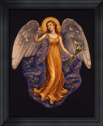 Framed Angel 9 Print