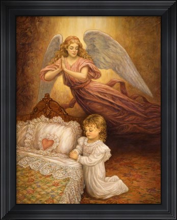 Framed Good Night Prayer Print