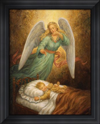Framed Angel 12 Print
