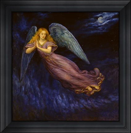 Framed Good Night Angel Print