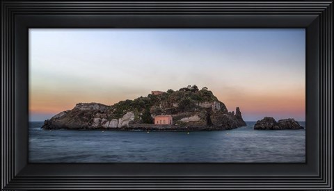 Framed Lachea Island Print