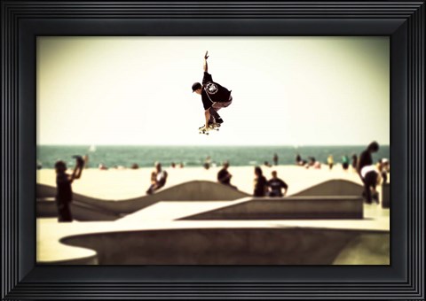 Framed Great Jump Print