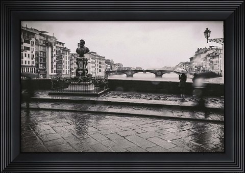Framed It&#39;s Raining Print