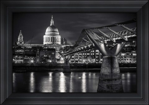 Framed Letters From London 1 Print