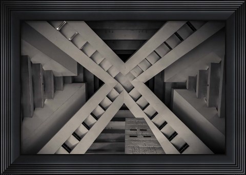 Framed Inside the Pyramid Print