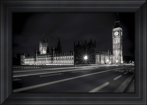 Framed Letters From London 2 Print