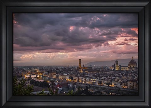 Framed After the storm Print