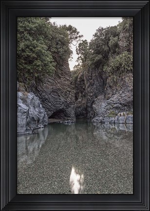 Framed Crystal Clear Waters Print