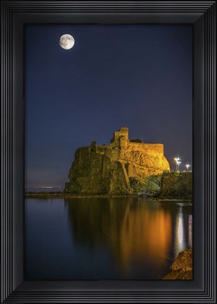 Framed Under the Moon Print
