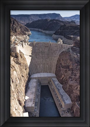 Framed Hoover Dam Print