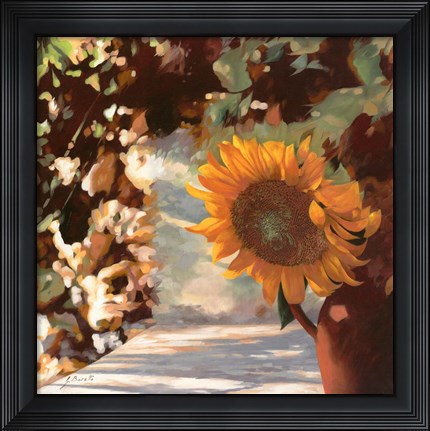 Framed Il Girasole Print