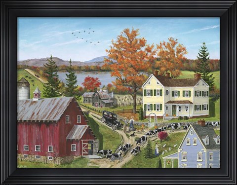 Framed Time to Talk Print