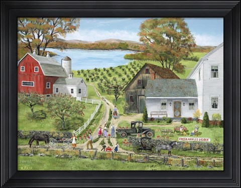 Framed Apple Sale Print