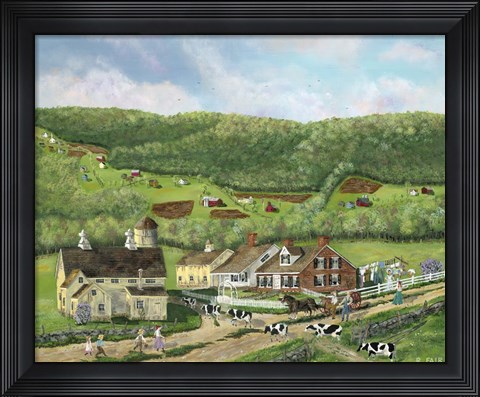 Framed Coming Home Print