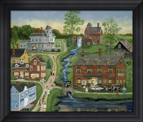 Framed Friday Night Dance Print