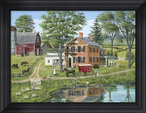 Framed Ice Delivery Print