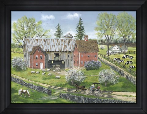 Framed Spring&#39;s Promise Print