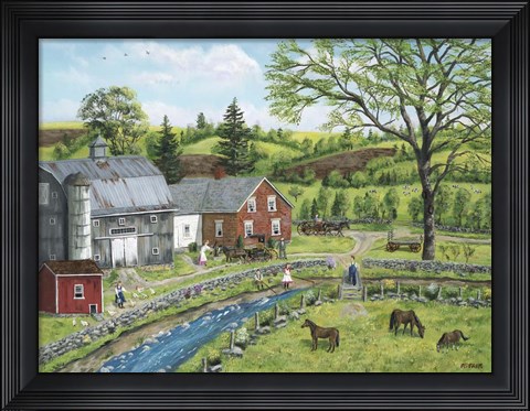 Framed Stoney Brook Farm Print