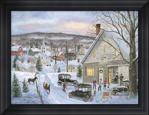 Framed Tin Lizzy Print