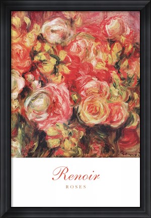 Framed Roses Print