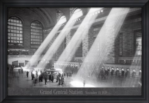 Framed Grand Central Station Print