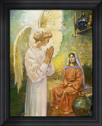 Framed Annunciation Print