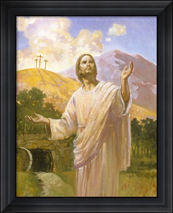 Framed Jesus Print