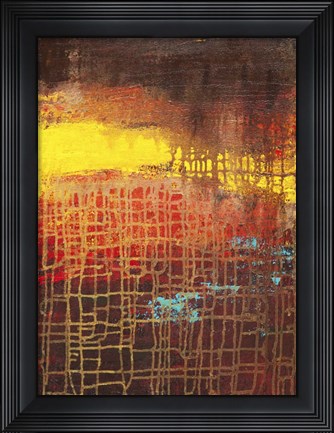 Framed Nimble Morning Canvas III Print