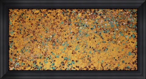 Framed Liquid Energy VII Print