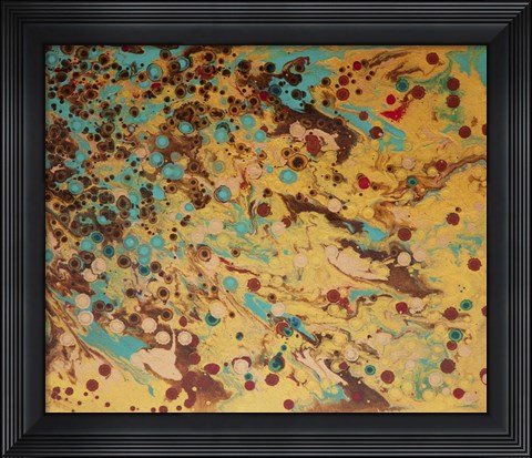 Framed Liquid Energy X Print