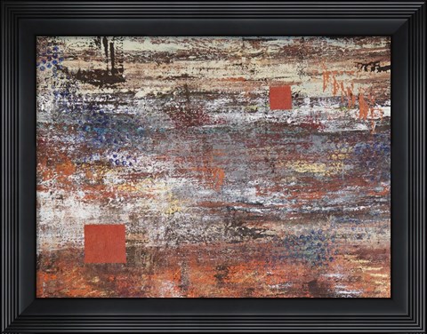 Framed Lithoshpere XXXVII Print