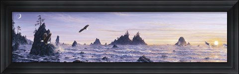 Framed Eagles Nest 2 Print