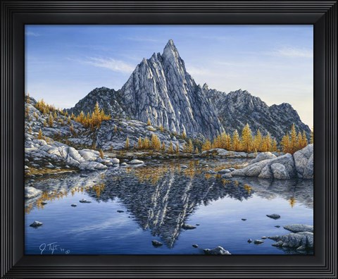 Framed Prusik Peak Print