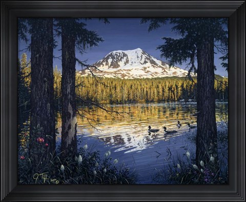 Framed Mt Adams Print