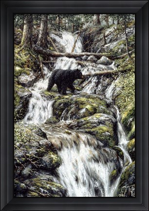 Framed Bear Creek Crossing Print