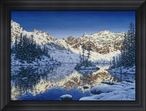 Framed Lake Minotaur Print