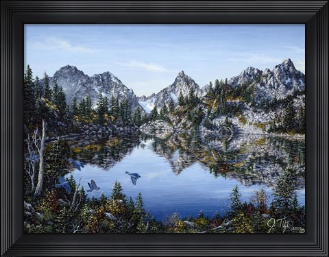 Framed Gem Lake Print